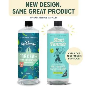 Aunt Fannie’s Eucalyptus Floor Cleaner & Wipes Bundle: Eco-Friendly Clean