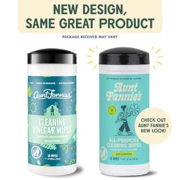 Aunt Fannie’s Eucalyptus Floor Cleaner & Wipes Bundle