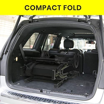 Jeep Deluxe Wrangler Stroller Wagon with Cooler Bag and Parent Organizer by Delta Children, Black/Green