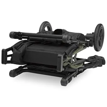 Jeep Deluxe Wrangler Stroller Wagon with Cooler Bag and Parent Organizer by Delta Children, Black/Green