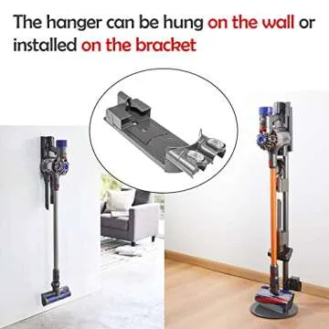 ilovelife Replacement Docking Station Part Kit - Wall Mount Bracket Compatible with Dyson V6 DC34 DC35 DC58 DC59 Series Handheld - Replenishment Vacuum Cleaner Accessories