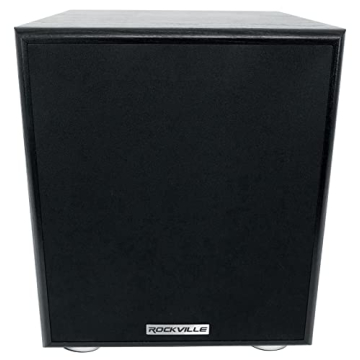 Rockville Rock Shaker 6.5" 200W Subwoofer for Home Audio