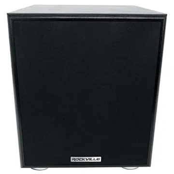 Rockville Rock Shaker 6.5" 200W Subwoofer for Home Audio