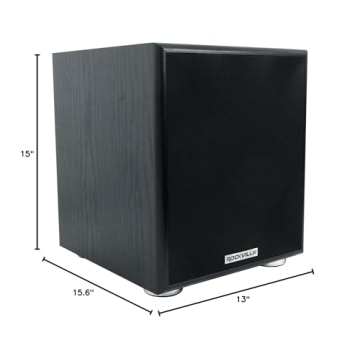 Rockville Rock Shaker 6.5" 200W Subwoofer for Home Audio