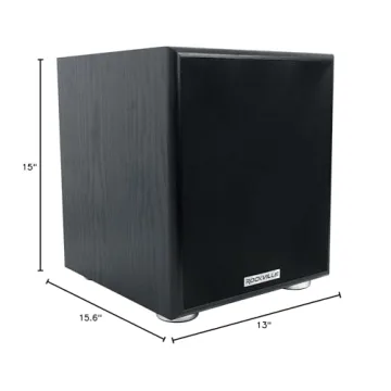 Rockville Rock Shaker 6.5" 200W Subwoofer for Home Audio