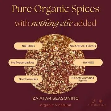 Za’atar Seasoning Zaatar Middle Eastern Spice Blend, The Spice Hut, 2 oz