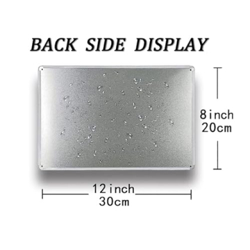 Always Fresh Gingerbread Bakery Tin Sign for Christmas Decor