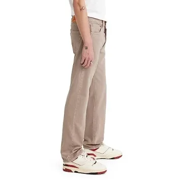 Levi's Men's 501 Original Fit Jeans in All Beige