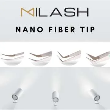 M LASH Eyelash Extension Tweezers Set - Precision Tools