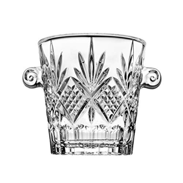 Elegant Godinger Dublin Crystal Ice Bucket for Entertaining