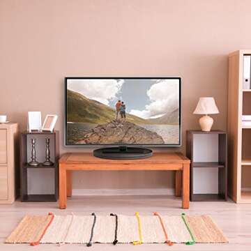 Aleratec Heavy Duty Lazy Susan Swivel Stand for TVs