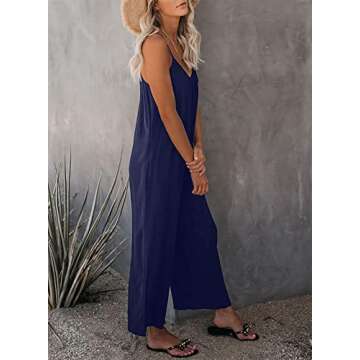 Happy Sailed Women's Casual Jumpsuit for Summer Style