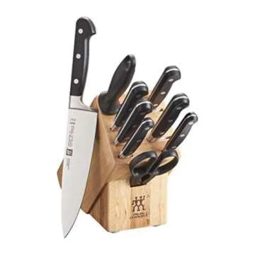 ZWILLING Professional S 2-Piece Razor-Sharp German Chef's Knife Set, Made in Company-Owned German Factory with Special Formula Steel perfected for almost 300 Years, Dishwasher Safe