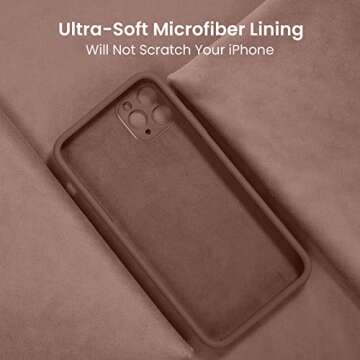 FireNova Silicone Case for iPhone 13 Pro Max with Screen Protectors