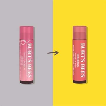 Burt's Bees Lip Tint Balm Valentines Day Gifts with Long Lasting 2 in 1 Duo Tinted Balm Formula, Col...
