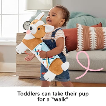 Fisher-Price Puppy Tummy Time Wedge for Newborns and Infants