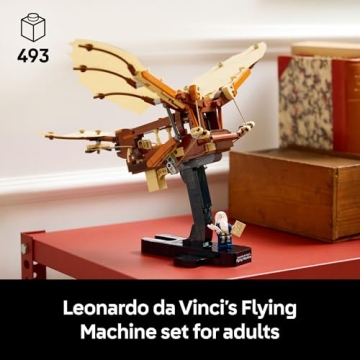 LEGO Icons Leonardo da Vinci's Flying Machine Building Set
