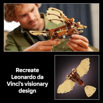 LEGO Icons Leonardo da Vinci's Flying Machine Building Set