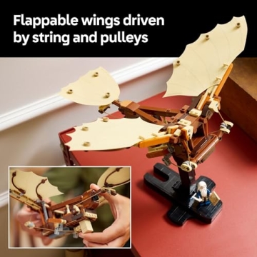 LEGO Icons Leonardo da Vinci's Flying Machine Building Set