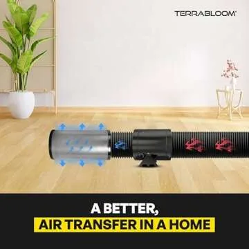 TerraBloom 4 Inch Flexible Ducting for Home and Grow Tents