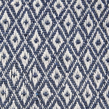 DII Farmhouse Mini Diamond Braided Table Runner, 15x72