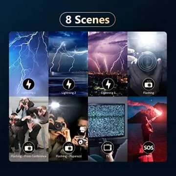 NEEWER LED Video Light,Portable Bi-Color 3200K~5600K Dimming Lights for Cameras, CRI 97+, 8 Scene Modes, 2000mAh Rechargeable Battery for Gaming/YouTube/Vlog/Photography - NL-36AI