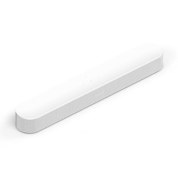 Sonos Beam Gen 2 - White Soundbar with Dolby Atmos - Immersive Audio Experience