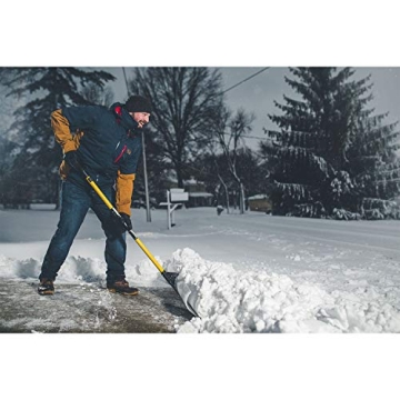 The Snowplow Original Snow Pusher 24" Wide Model for Efficient Shoveling