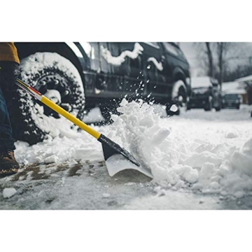 The Snowplow Original Snow Pusher 24" Wide Model for Efficient Shoveling
