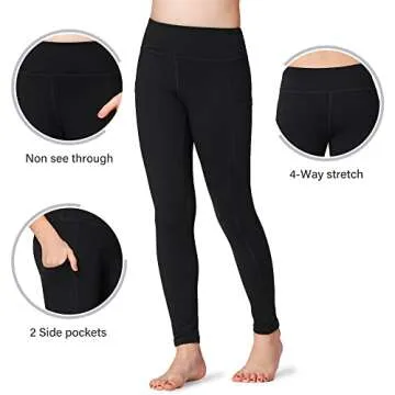 Stelle Girls Active Leggings with Pockets for Sports