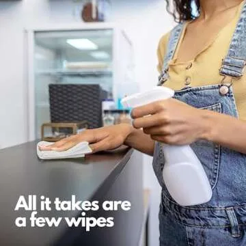 Soft Textile Bar Mop Towels 12 Pack for Kitchen & Home