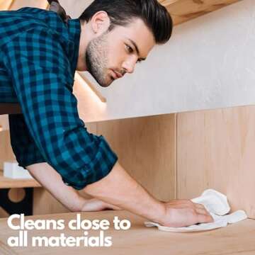 SOFT TEXTILES 12 Pack of Bar Mop Towels -16x19 Inches Kitchen Towels, 100% Cotton, Super Absorbent Bar Towels, Multi-Purpose Rags for Home, Kitchen and Bar Cleaning Blue Stripe