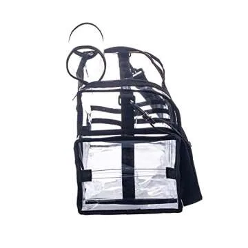 Large Capacity PVC Makeup Artist Cosmetic Organizer Bag