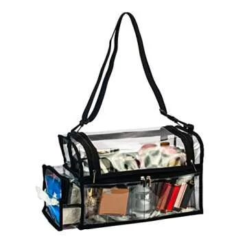 Large Capacity PVC Makeup Artist Cosmetic Organizer Bag