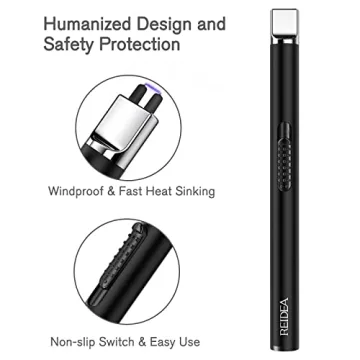 REIDEA Electric Lighter S4 USB Rechargeable for Fast Lighting