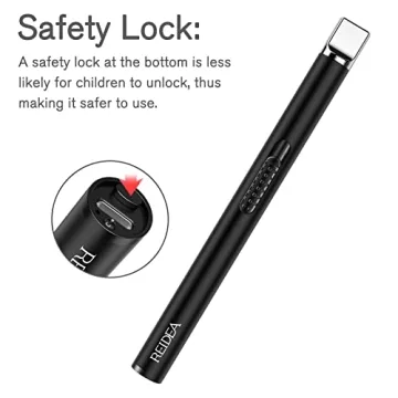 REIDEA Electric Lighter S4 USB Rechargeable for Fast Lighting
