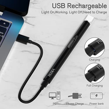 REIDEA Electric Lighter S4 USB Rechargeable for Fast Lighting