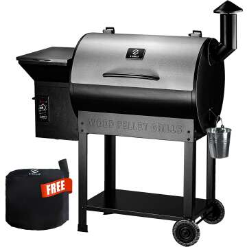 Z Grills 7002E Wood Pellet Grill & Smoker