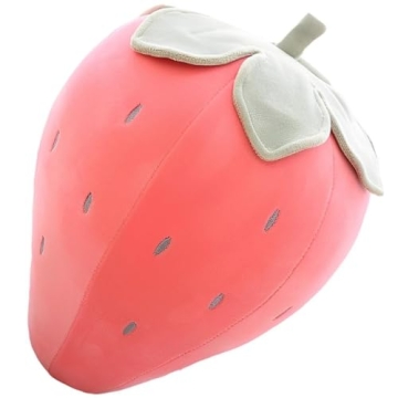 Adorable Cute Fruit Kids Pillow Strawberry Plush Cushions for All Ages