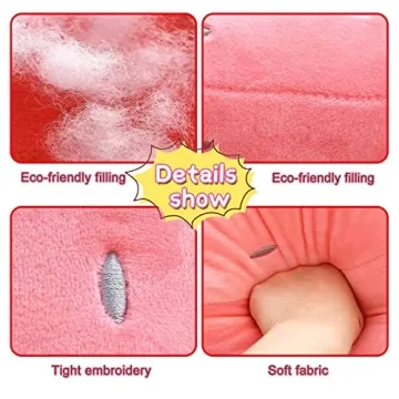 Cute Soft Strawberry Plush Pillows for Kids Comfort