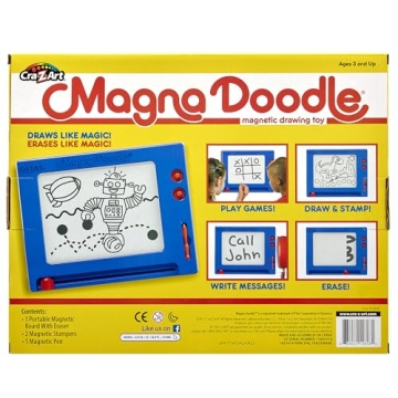 Cra-Z-Art Retro Magna Doodle Classic Magnetic Drawing Toy