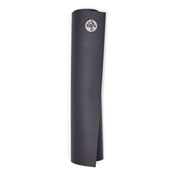 Manduka GRP Adapt Hot Yoga Mat - For Women and Men, Durable, Non Slip Grip, Sweat Resistant, 5mm Thick, 71 Inch, Black