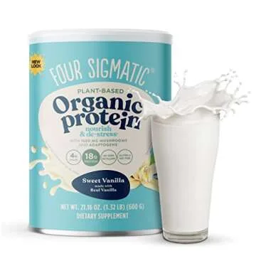 Four Sigmatic Organic Plant Protein Powder for Health