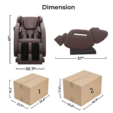 SMAGREHO 2024 Full Body Massage Chair with Bluetooth Music