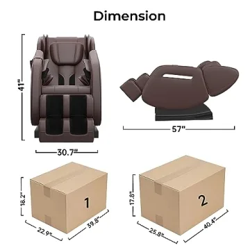 SMAGREHO 2024 Full Body Massage Chair with Bluetooth Music