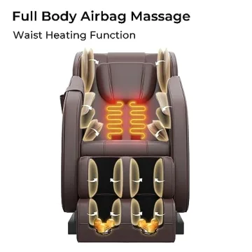 SMAGREHO 2024 Full Body Massage Chair with Bluetooth Music