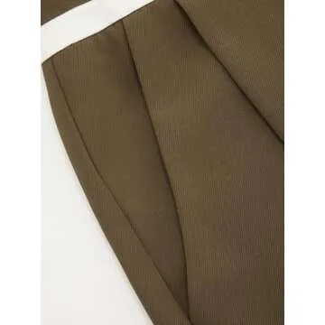 Trendy CIDER Women's High Waisted Wide Leg Pants for Casual Style