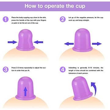 Rejuvenate Skin with Facial Cupping Set for Pain Relief