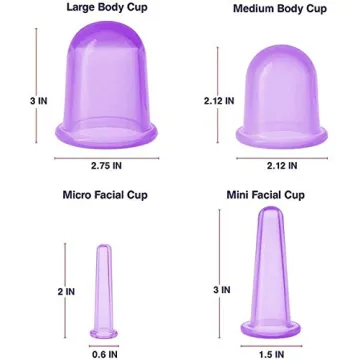 Rejuvenate Skin with Facial Cupping Set for Pain Relief