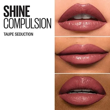 Maybelline Shine Compulsion Lipstick - Taupe Seduction